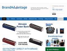 Tablet Screenshot of brand-advantage.com